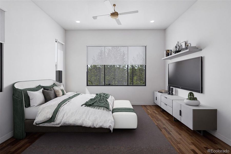 Furnished interior view inside a new home in , Granby (Image 23).