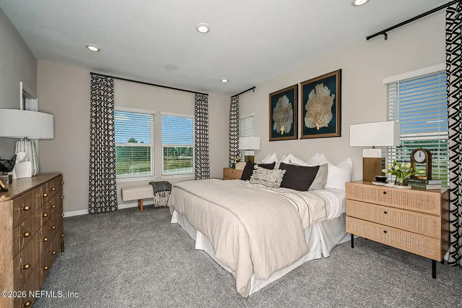 Furnished interior view inside a new home in , St. Augustine (Image 16).