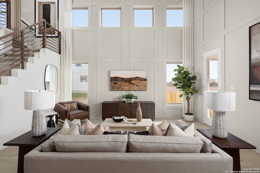 Furnished interior view inside a new home in Rhine Valley, Schertz (Image 8). Furnished interior view inside a new home in Rhine Valley, Schertz (Image 8).