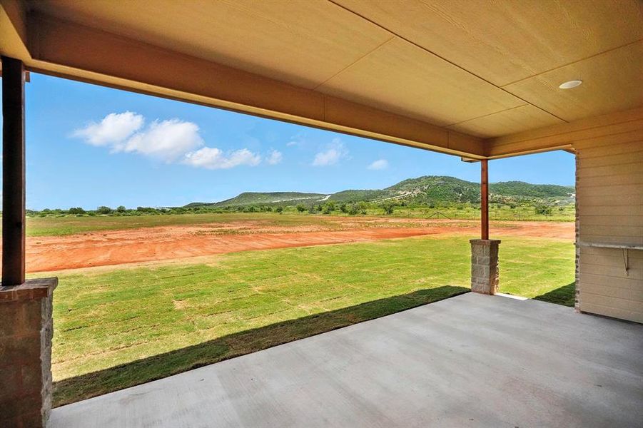 Exterior details and patio area of a home in , Abilene (Image 2).
