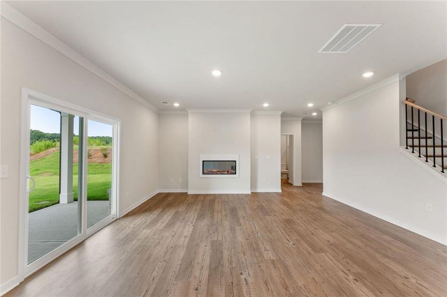 Spacious, unfurnished interior of a new home in The Estates at Gainesville Township, Gainesville (Image 21).