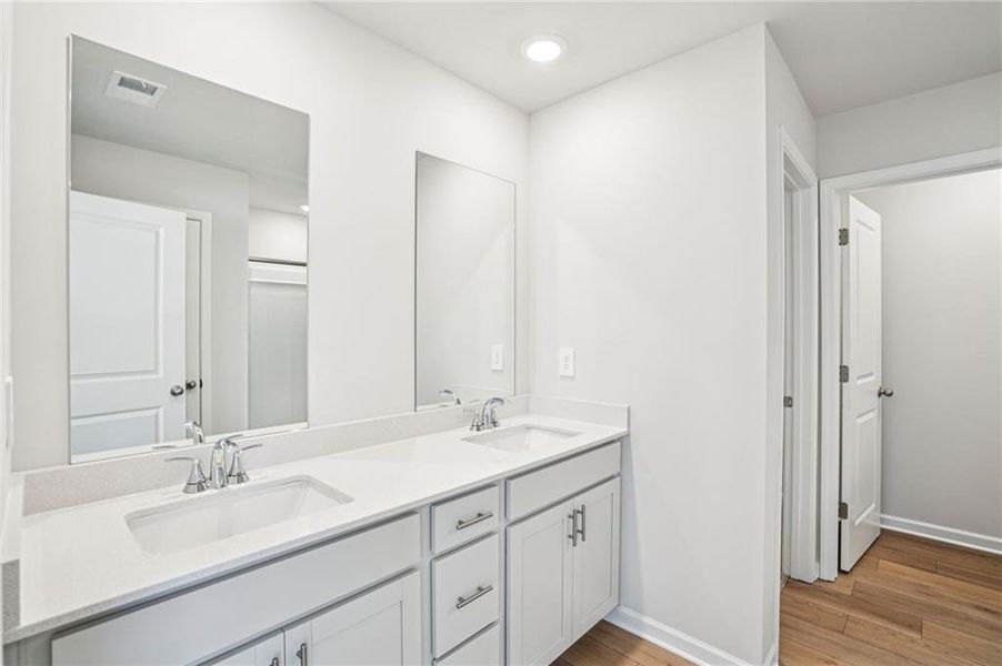 Furnished interior view inside a new home in Hawthorne Station, College Park (Image 9).