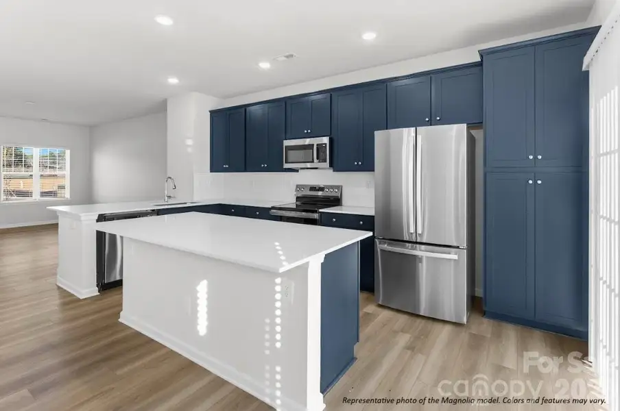 Furnished interior view inside a new home in Sierra Ridge, Gastonia (Image 3).
