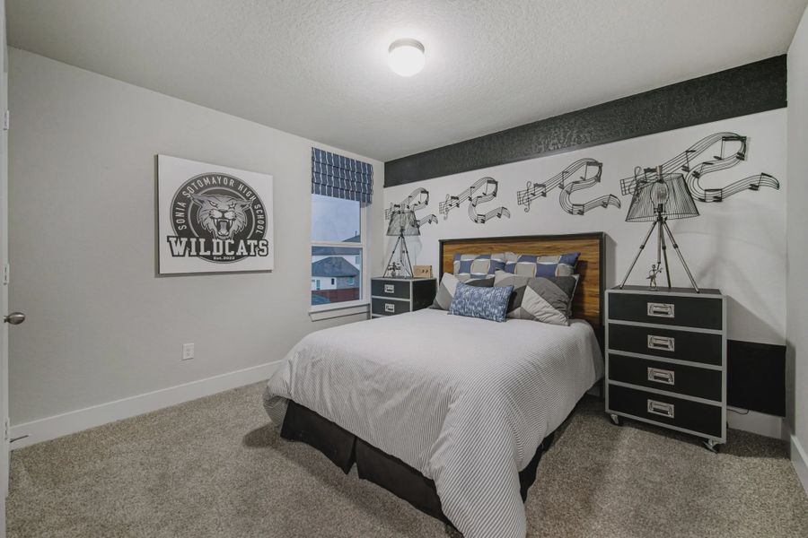 Representative furnished interior of a home built from the Powell by Chesmar Homes in Buffalo Crossing, Cibolo (Image 23).