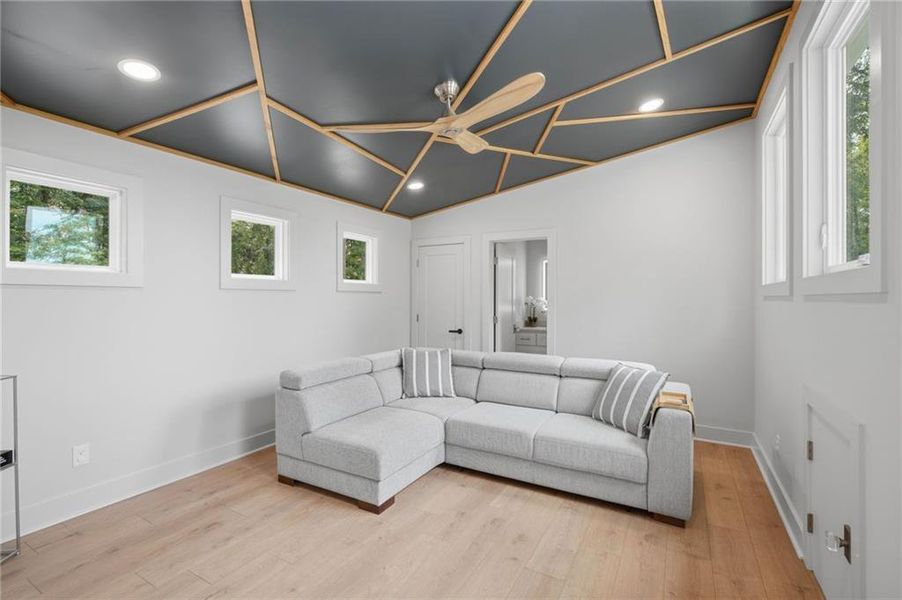 Furnished interior view inside a new home in , Eatonton (Image 10).