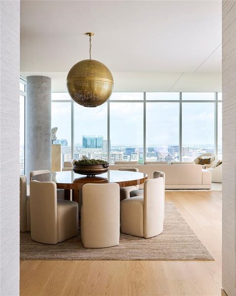 Furnished interior view inside a new home in , Dallas (Image 16). Furnished interior view inside a new home in , Dallas (Image 16).