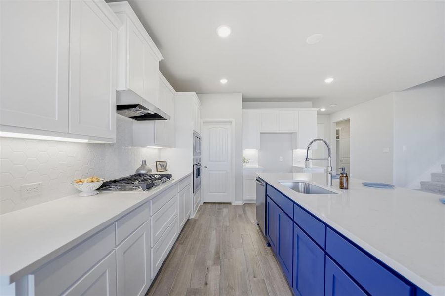 Furnished interior view inside a new home in Morningstar, Aledo (Image 17). Furnished interior view inside a new home in Morningstar, Aledo (Image 17).