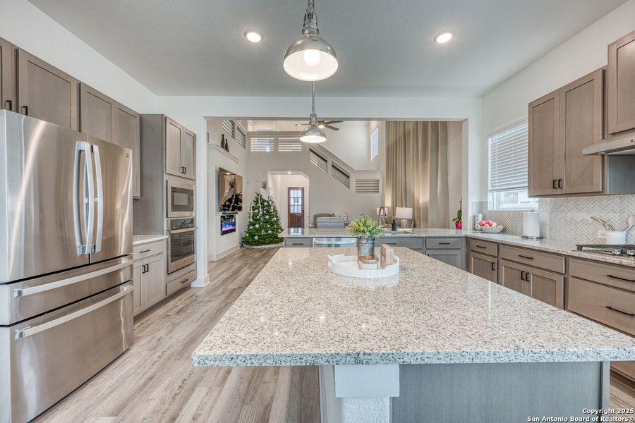 Furnished interior view inside a new home in Hunters Ranch, San Antonio (Image 35). Furnished interior view inside a new home in Hunters Ranch, San Antonio (Image 35).