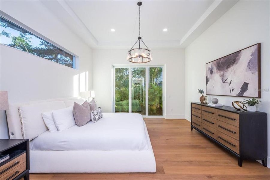 Furnished interior view inside a new home in , Sarasota (Image 13).