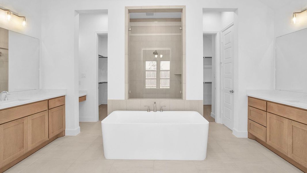 Furnished interior view inside a new home in Escondido, Magnolia (Image 9).