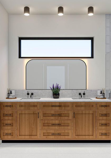 Primary bath rendering Primary bath rendering