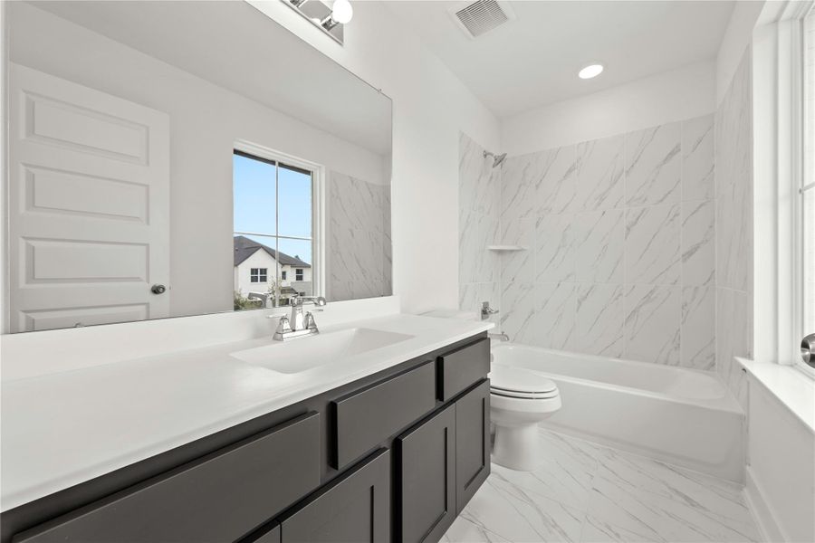 Furnished interior view inside a new home in Kresston, Montgomery (Image 9).