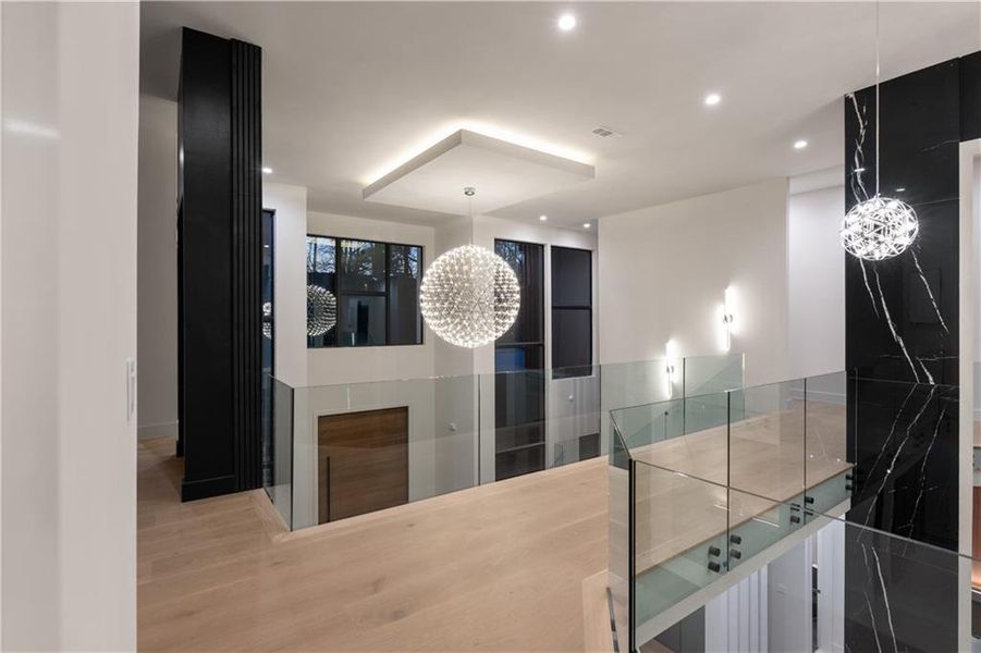 Furnished interior view inside a new home in , Atlanta (Image 51).