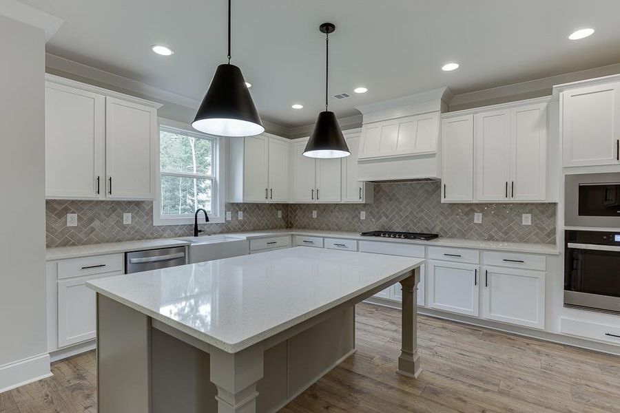 Furnished interior view inside a new home in , Bishop (Image 16).