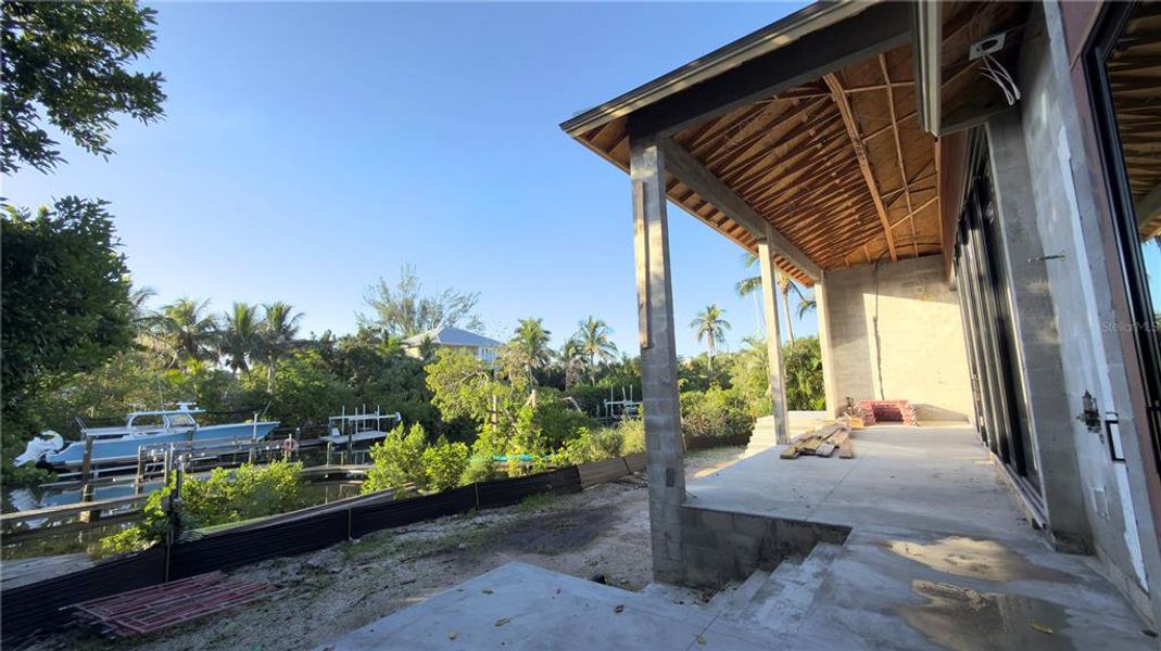 In-progress construction of a new home in , Sarasota, FL (Image 13).
