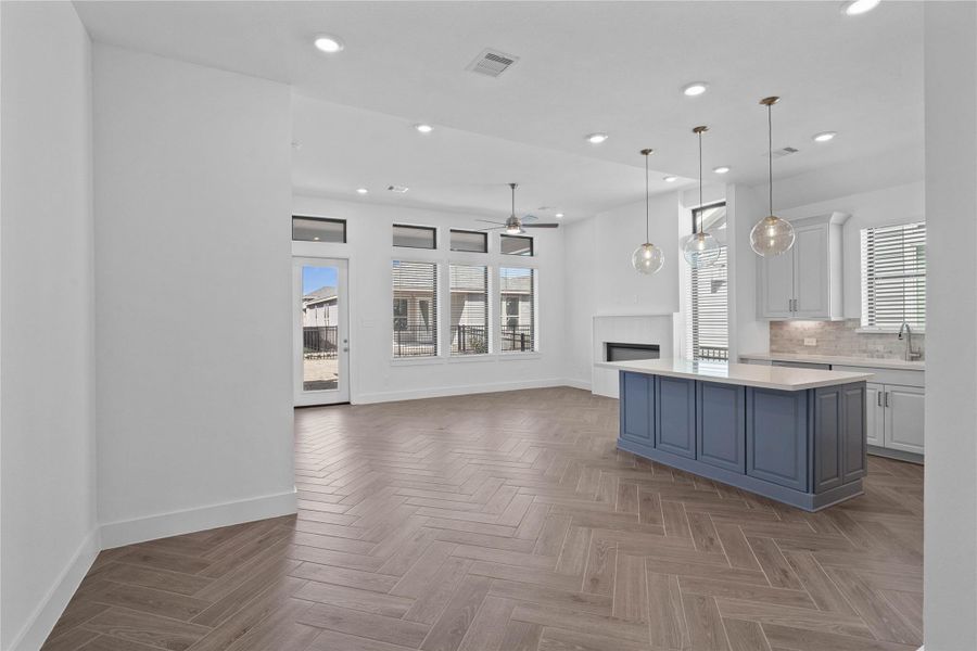 Step into a bright, expansive open-concept living space designed for modern life and seamless entertaining. Step into a bright, expansive open-concept living space designed for modern life and seamless entertaining.