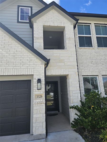 Exterior details and patio area of a home in Briarwood Crossing, Rosenberg (Image 23). Exterior details and patio area of a home in Briarwood Crossing, Rosenberg (Image 23).