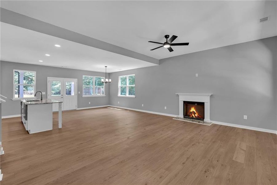 Spacious, unfurnished interior of a new home in , Covington (Image 29).