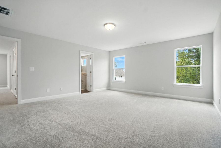 Spacious, unfurnished interior of a new home in Hampton Woods, Charlotte (Image 34). Spacious, unfurnished interior of a new home in Hampton Woods, Charlotte (Image 34).
