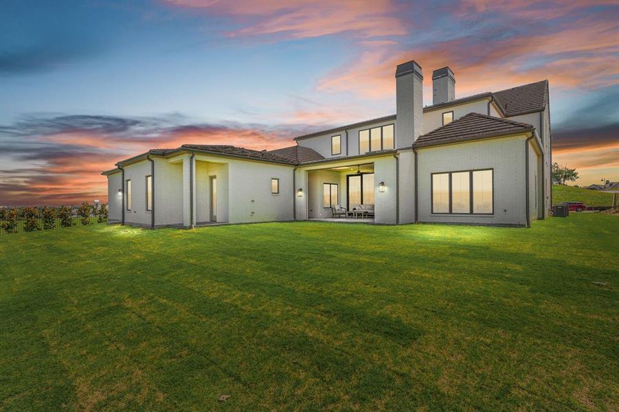 Exterior details and patio area of a home in , Fort Worth (Image 27).
