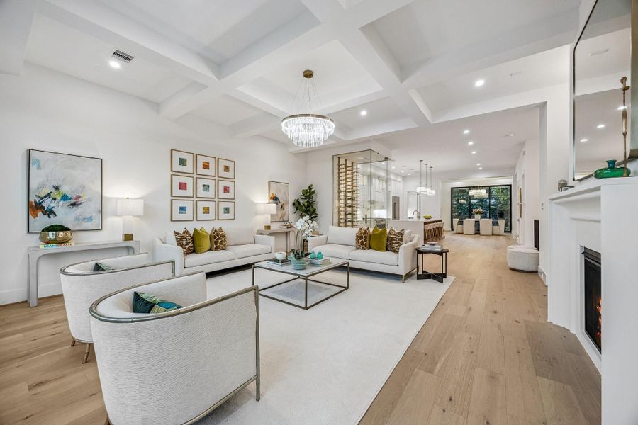 Beautifully designed open concept living space that blends modern elegance with warmth and comfort. Beautifully designed open concept living space that blends modern elegance with warmth and comfort.