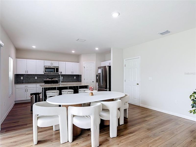 Furnished interior view inside a new home in Lawson Dunes, Haines City (Image 10).