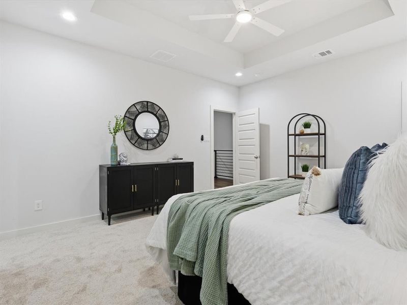 Furnished interior view inside a new home in , Dallas (Image 14). Furnished interior view inside a new home in , Dallas (Image 14).