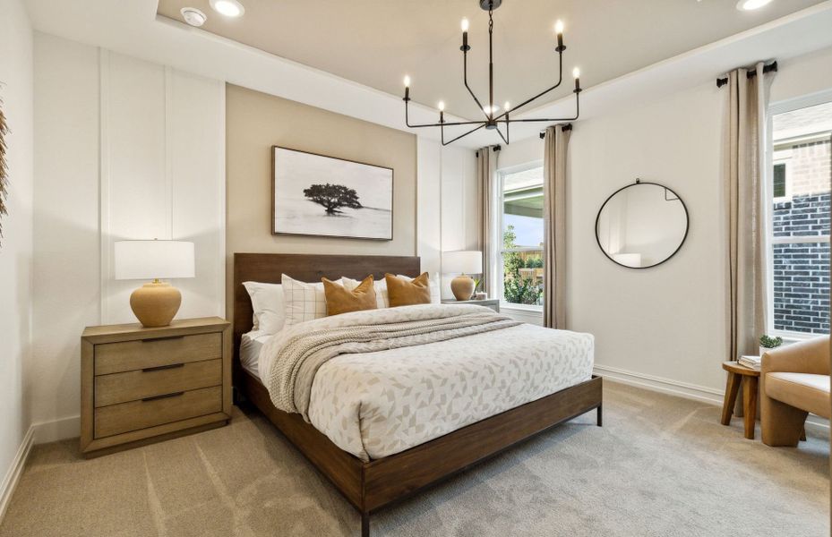 Furnished interior view inside a new home in Del Webb at Legacy Hills, Celina (Image 12).