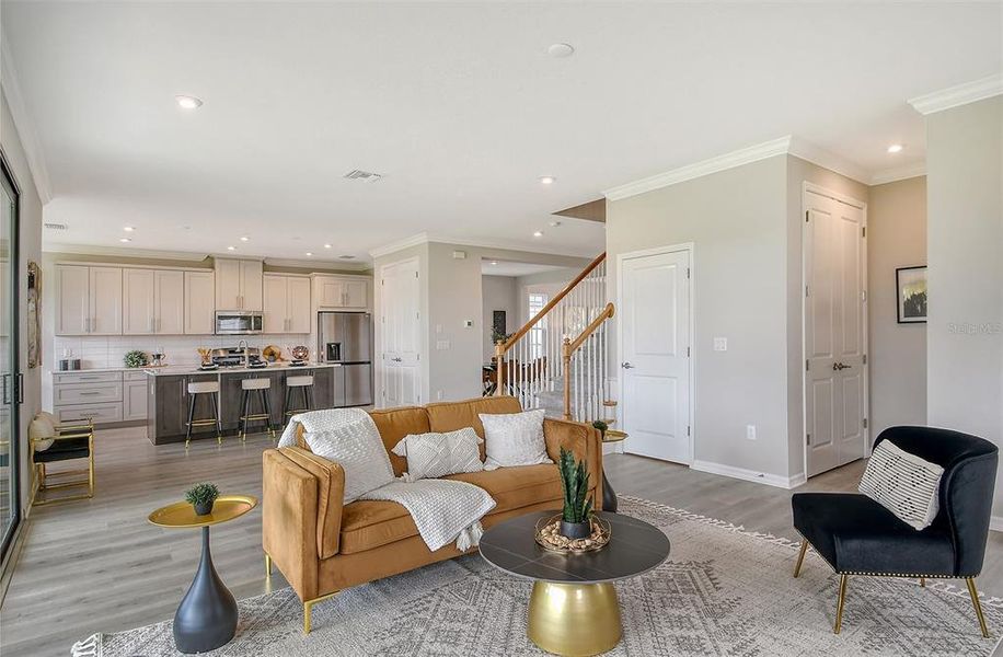 Furnished interior view inside a new home in , Nokomis (Image 8).
