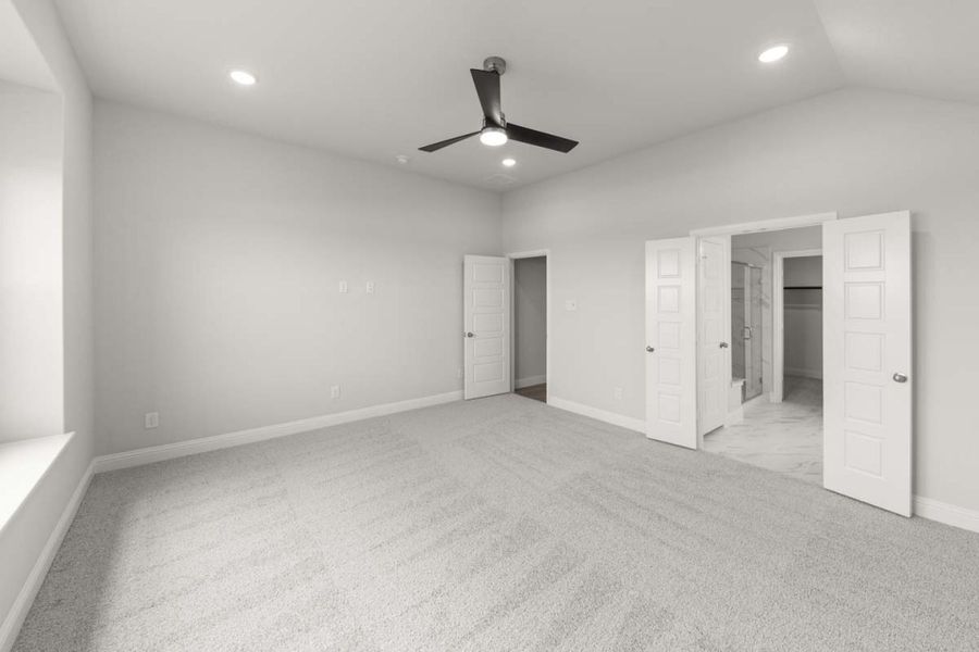 Spacious, unfurnished interior of a new home in Creekview Meadows, Pilot Point (Image 17).