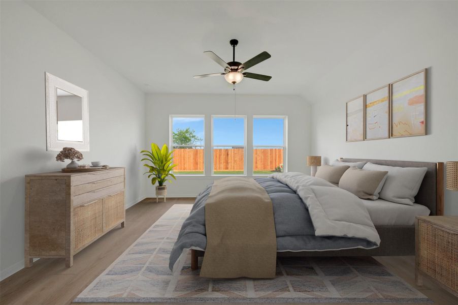 Virtually staged to give you the visual you need to see furniture placement and how the home can live.