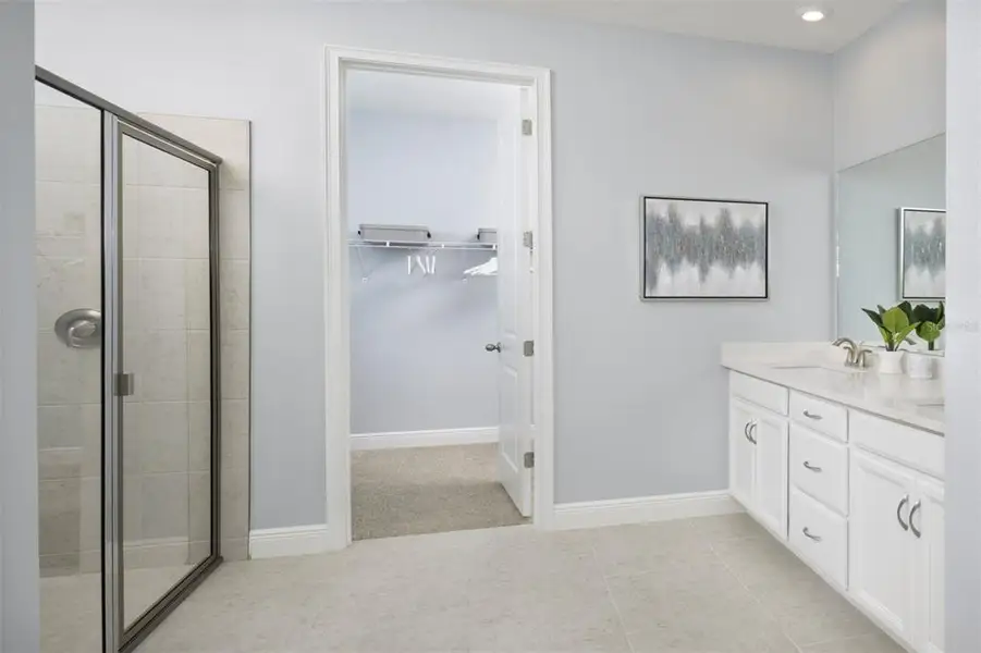 Furnished interior view inside a new home in Windwater, Parrish (Image 9).