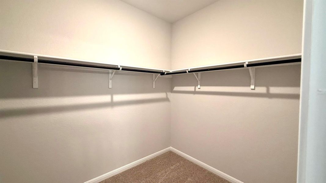 Walk-in closet in Primary Bedroom