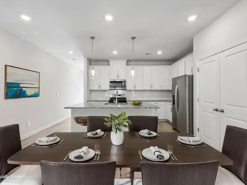 Furnished interior view inside a new home in Artisan Walk, Fairburn (Image 6).
