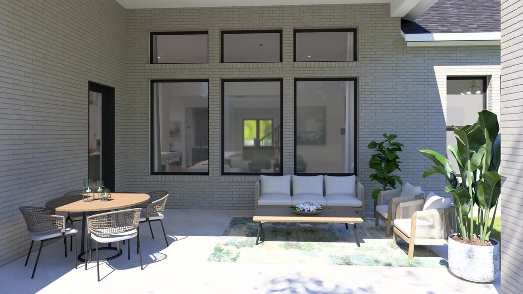 Montclaire Outdoor Living Area