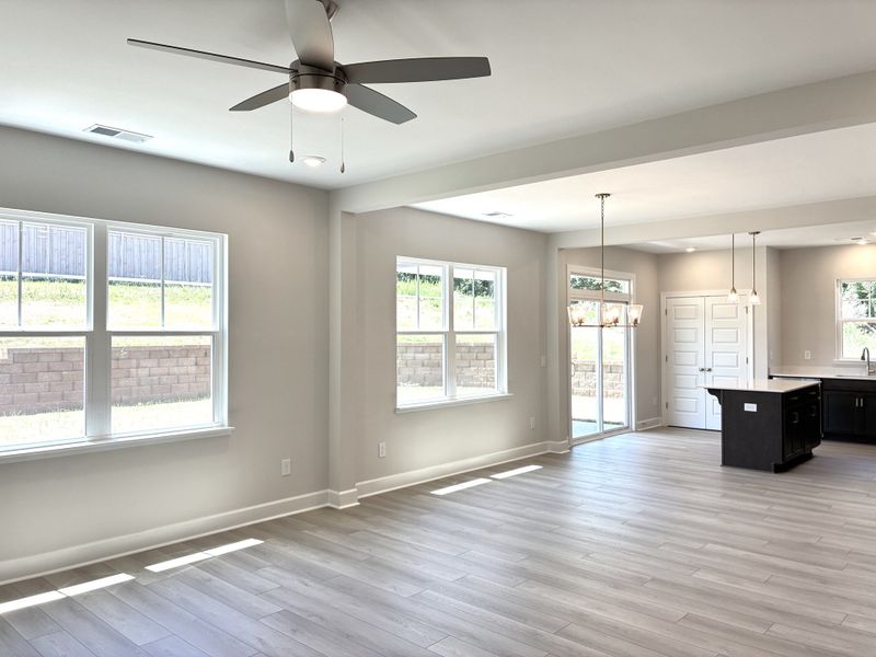 Spacious, unfurnished interior of a new home in Holly Ridge, Greenville (Image 12).