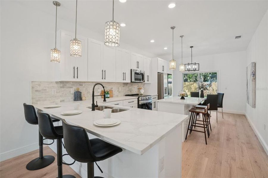 Furnished interior view inside a new home in , Tampa (Image 10). Furnished interior view inside a new home in , Tampa (Image 10).