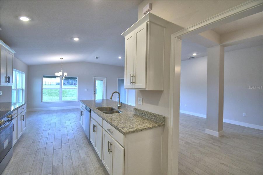 Furnished interior view inside a new home in Lake Juliana Estates, Auburndale (Image 7).