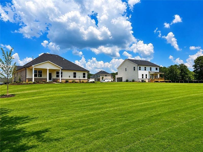 Exterior details and patio area of a home in Westland, Bogart (Image 4).