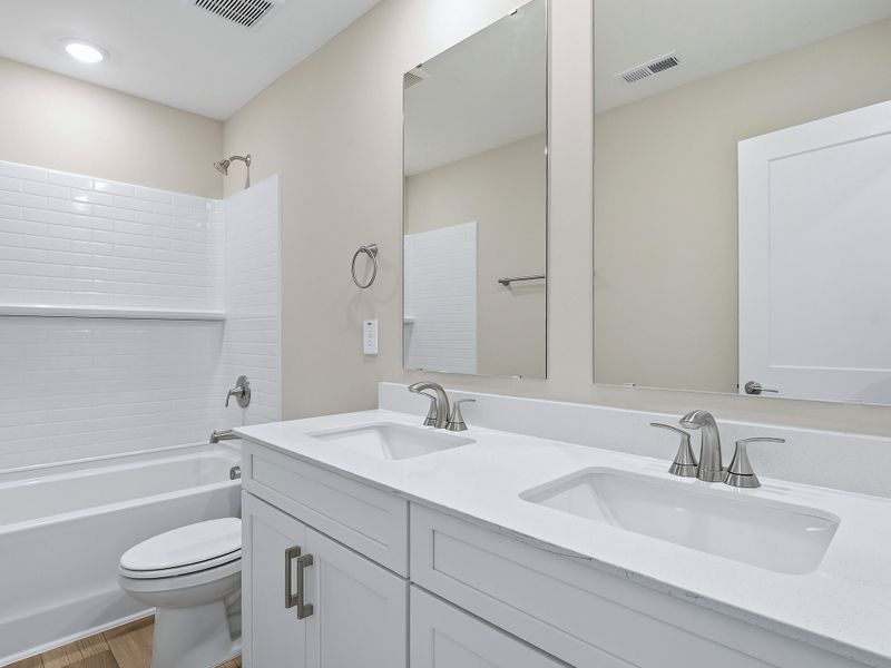 Furnished interior view inside a new home in Watkins Glen, Raleigh (Image 7).
