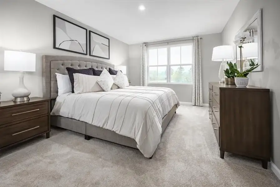 Furnished interior view inside a new home in Meadows Edge, Conway (Image 10). Furnished interior view inside a new home in Meadows Edge, Conway (Image 10).