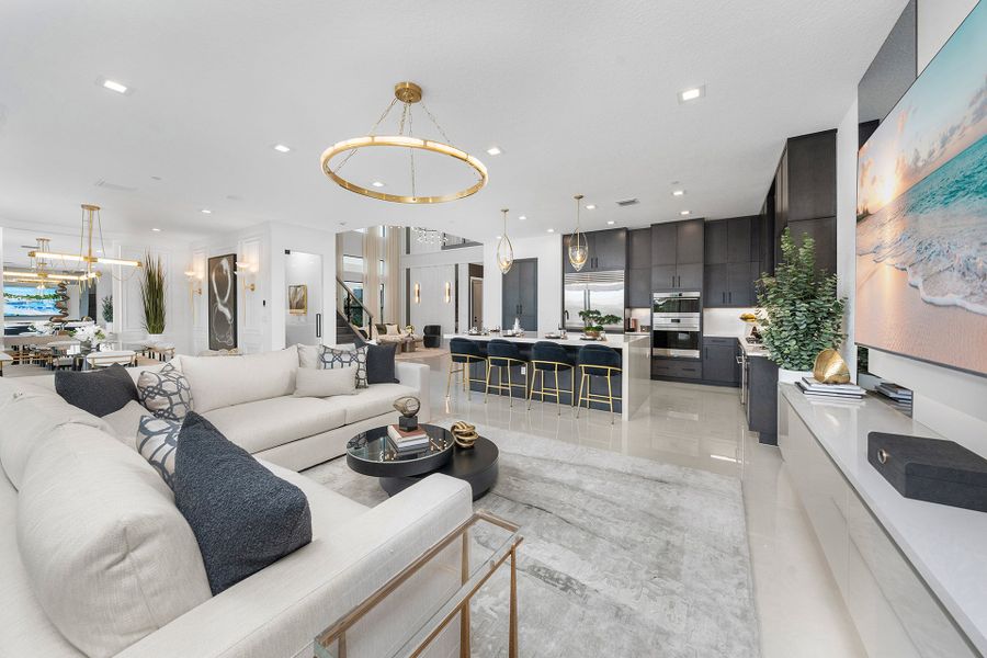 Representative furnished interior of a home built from the Celestia by GL Homes in Apex at Avenir, Palm Beach Gardens (Image 10). Representative furnished interior of a home built from the Celestia by GL Homes in Apex at Avenir, Palm Beach Gardens (Image 10).