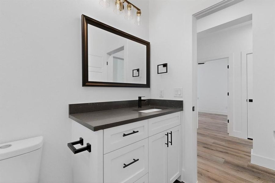 Furnished interior view inside a new home in , Azle (Image 11).