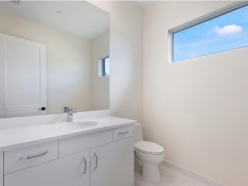 Half Bath Family Area