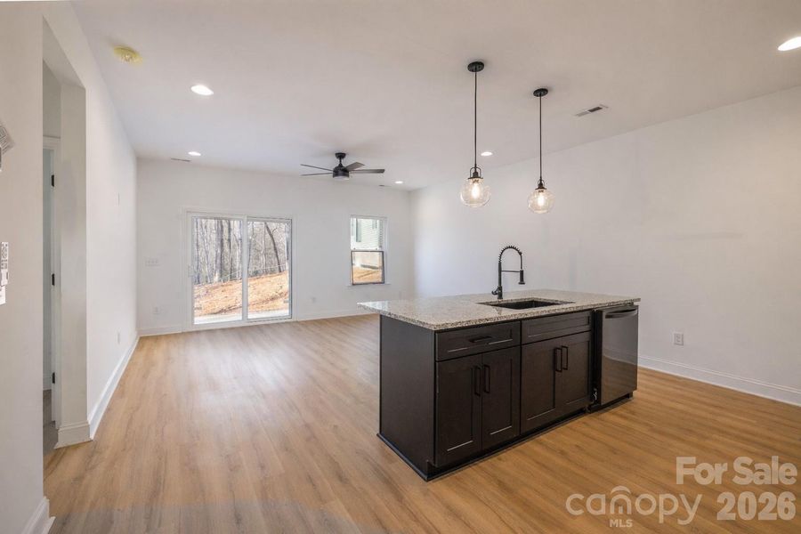 Kitchen Living Room Open Floorplan