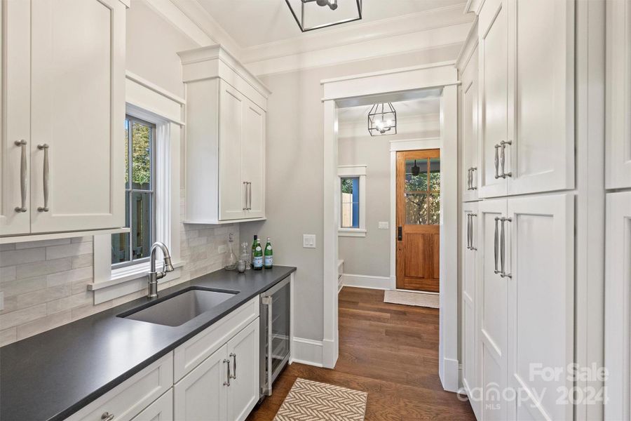 Pantry and Wet Bar