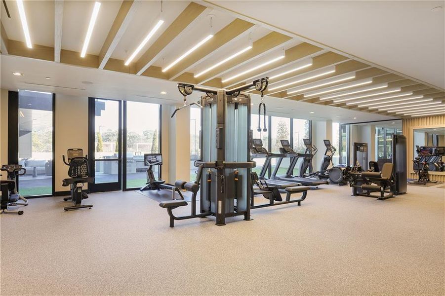 Community amenities in The Dillon Buckhead, Atlanta (Image 50).