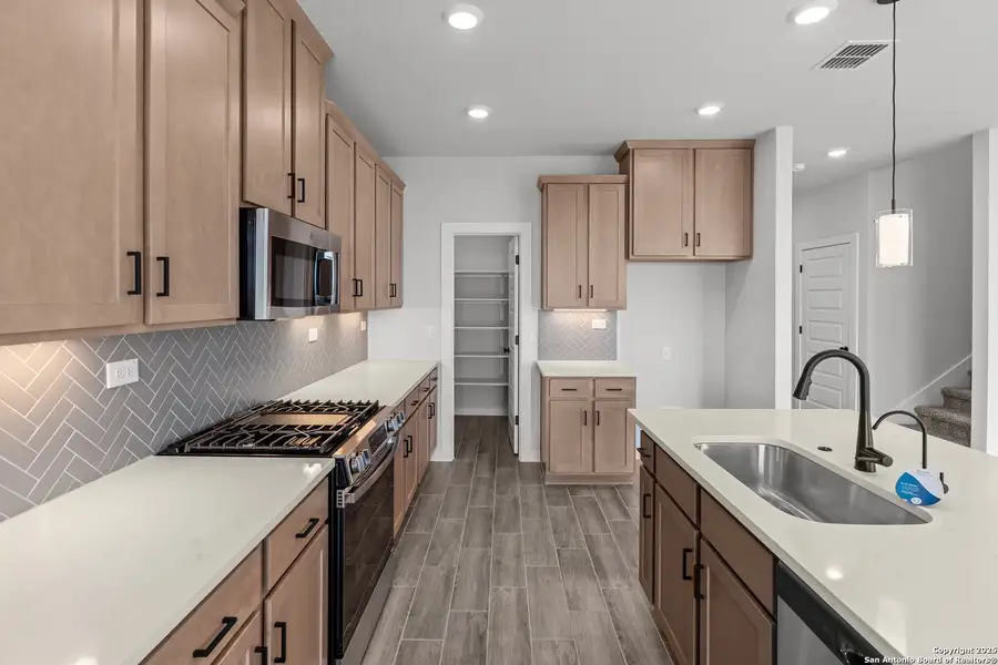 Furnished interior view inside a new home in Weltner Farms 50’s, New Braunfels (Image 6).