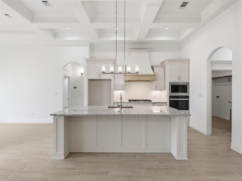 Furnished interior view inside a new home in , Godley (Image 5).