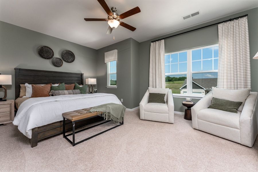 Furnished interior view inside a new home in Cantigny Park, Clarksville (Image 9).